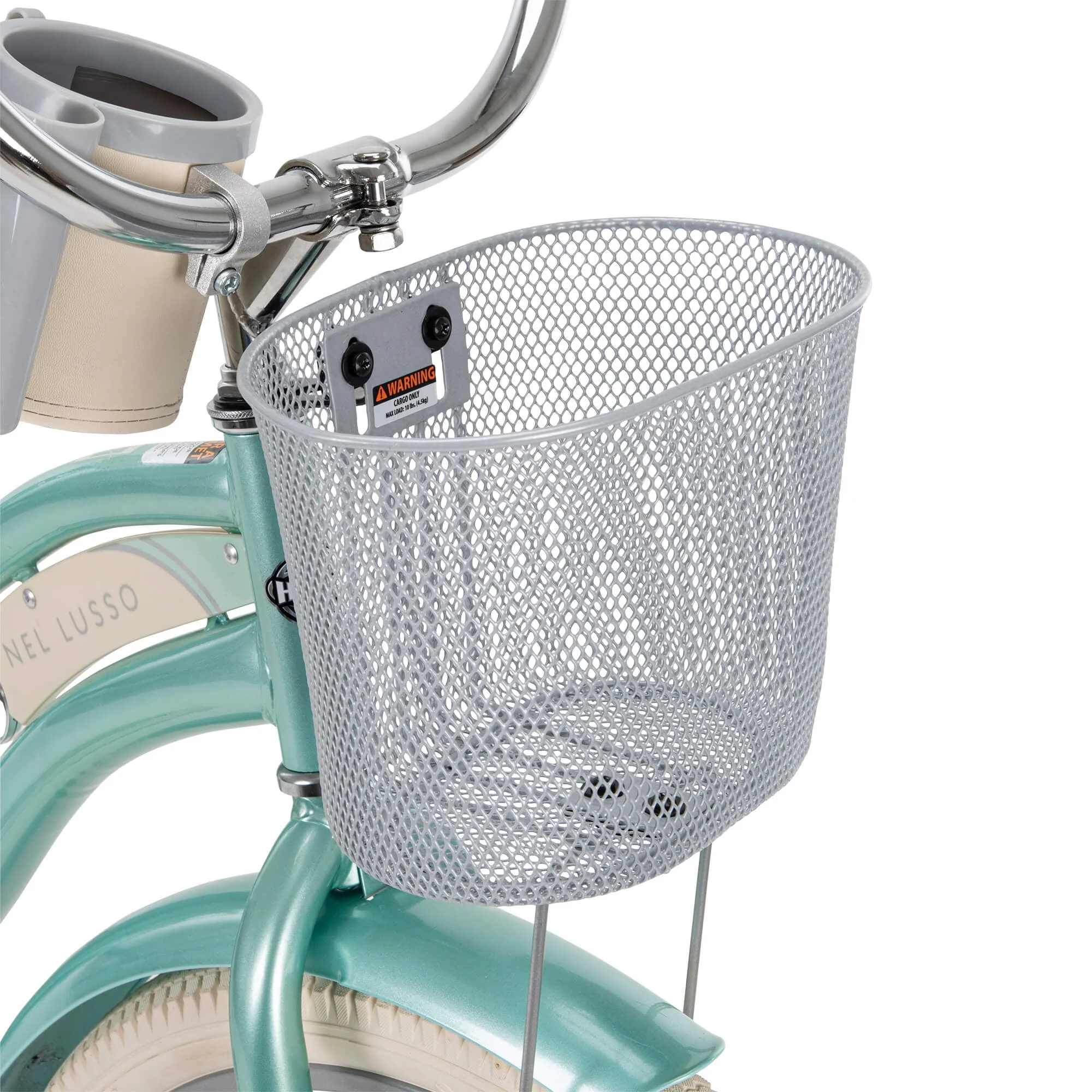 Huffy 26 Nel Lusso Classic Cruiser Bike with Perfect Fit Frame, Women's, Ages 13 Years, Light Blue