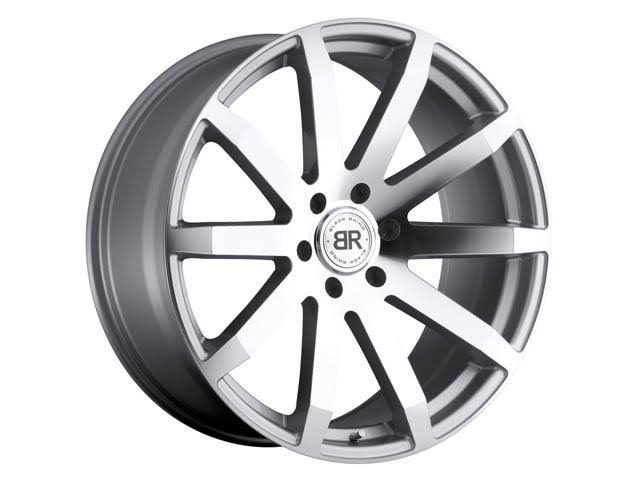 Black Rhino Traverse, 24x10 Wheel with 5x5.5 Bolt Pattern - Silver