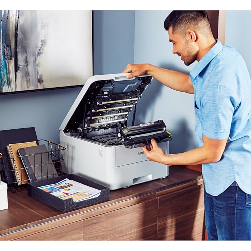 Brother HL-L3210CW Compact Digital Color Printer Providing Laser Printer Quality Results with Wireless