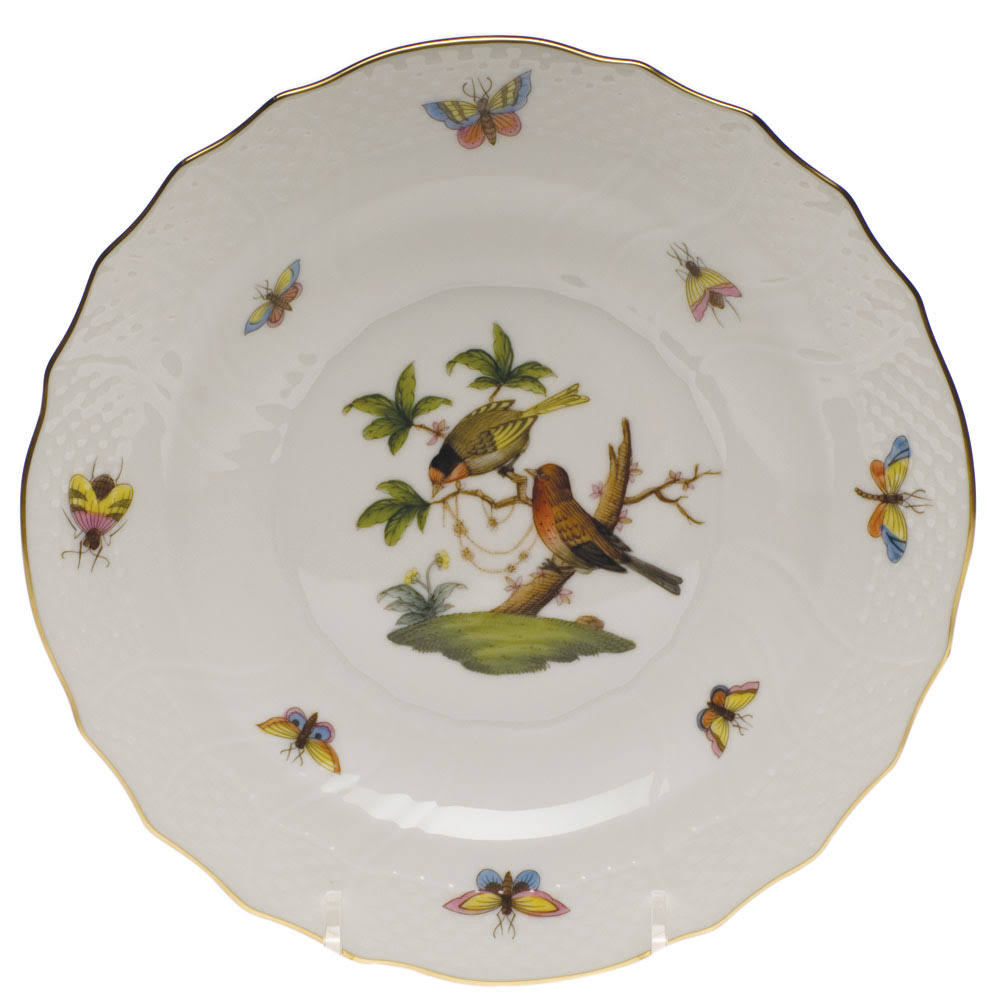Herend Rothschild Bird Salad Plate Motif 10
