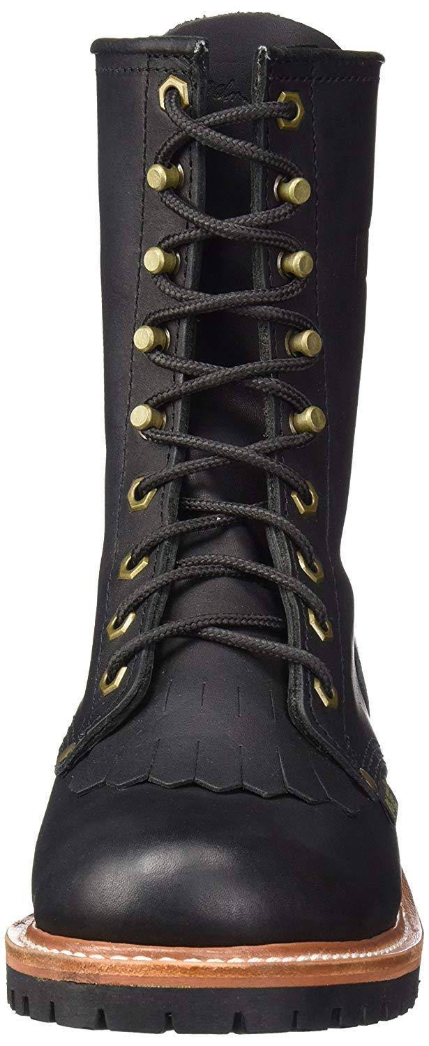 AdTec Men&s 10x22 Fireman Logger Black