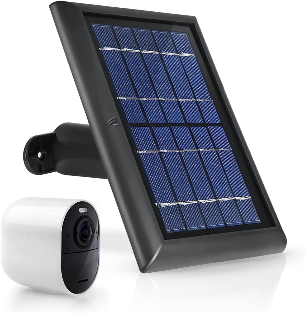 Wasserstein 2W 6V Solar Panel with 13.1ft/4m Cable Compatible with Arlo Ultra/Ultra 2, Arlo Pro 3/Pro 4, & Arlo Floodlight ONLY (1-Pack, White) (NOT Compatible with Arlo Essential Spotlight)