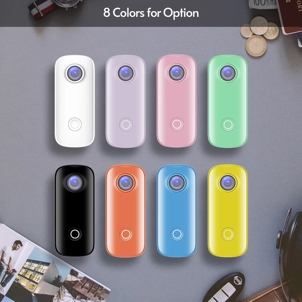 SJCAM C100+ Action 4K 30fps Video Digital 30M Waterproof Magnetic Body Built-in Rechrageable Battery WiFi Connection APP Sharing - Curated Treasures Market