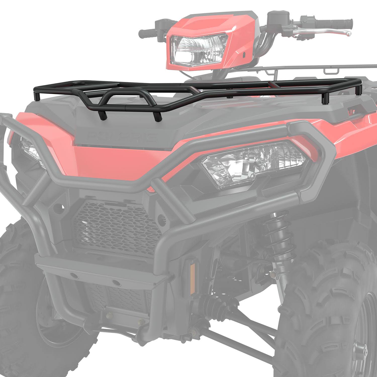 Polaris Front Utility Rack, Black