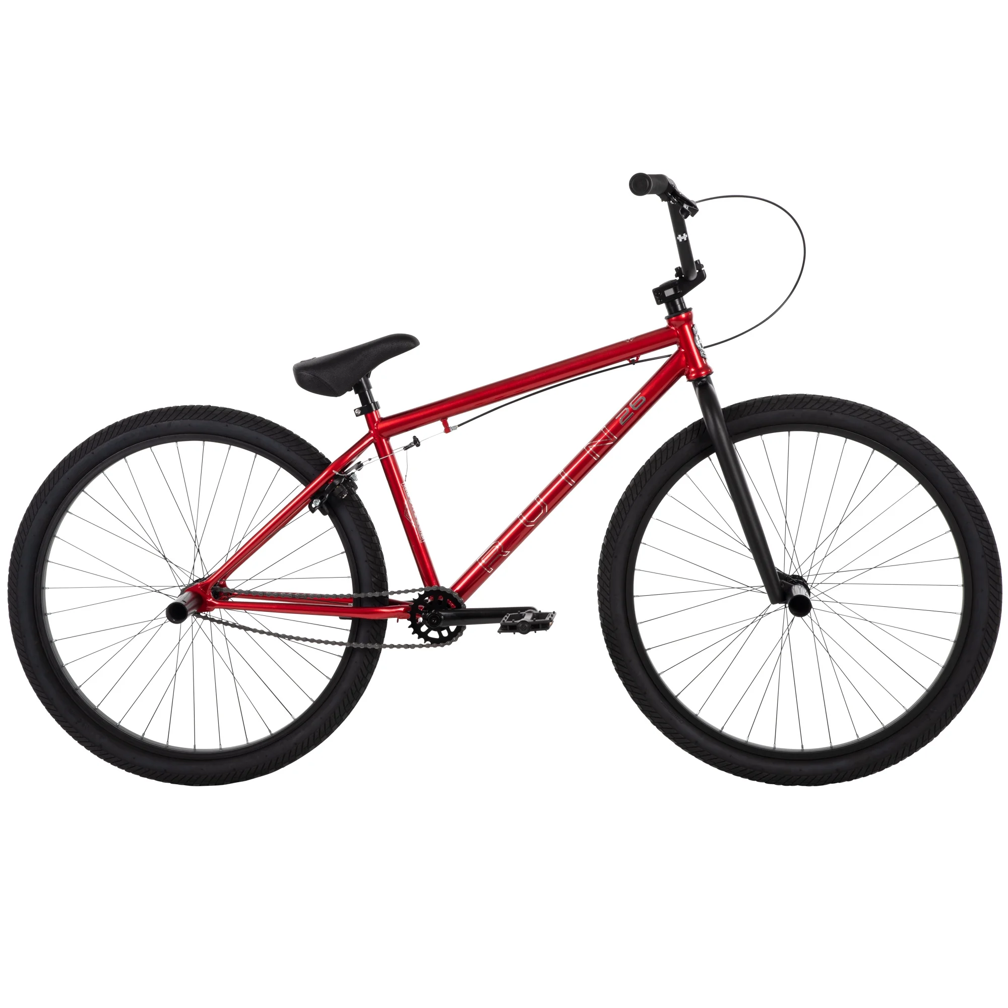 Huffy Ruin 26-inch Men's BMX Freestyle Bicycle, Ages 12+ Years,  Red