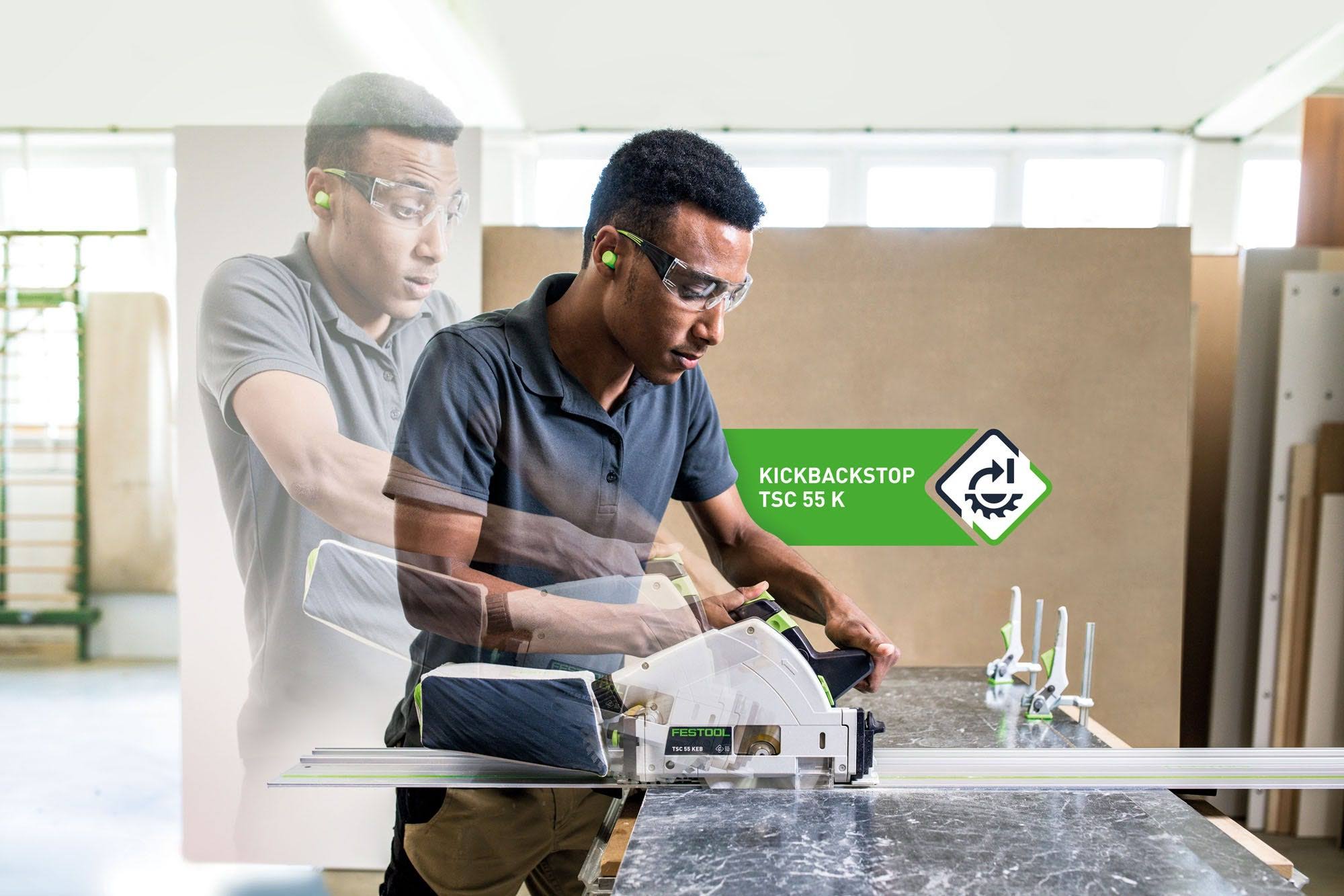 Festool Cordless Track Saw TSC 55 KEBI-F-Plus-FS 577008