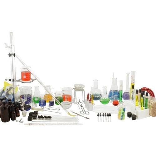 Borosilicate Glass Deluxe Chemistry Glassware u0026 Labware Set, Home Science Tools