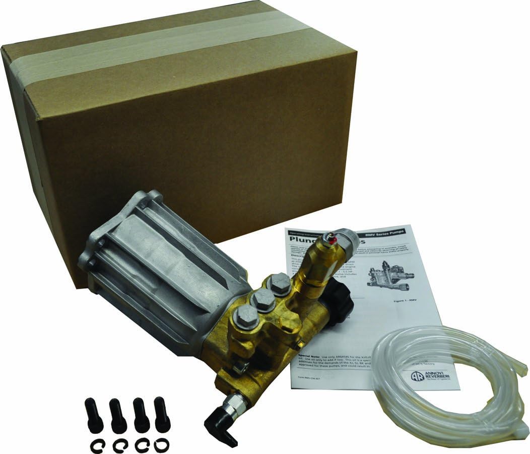 AR ANNOVI REVERBERI, RMV25G30D-EZ-PKG, Replacement High Pressure Pump Package, 3000 PSI, 2.5 GPM EZ Start, Shaft Size 3/4", 3400 RPM