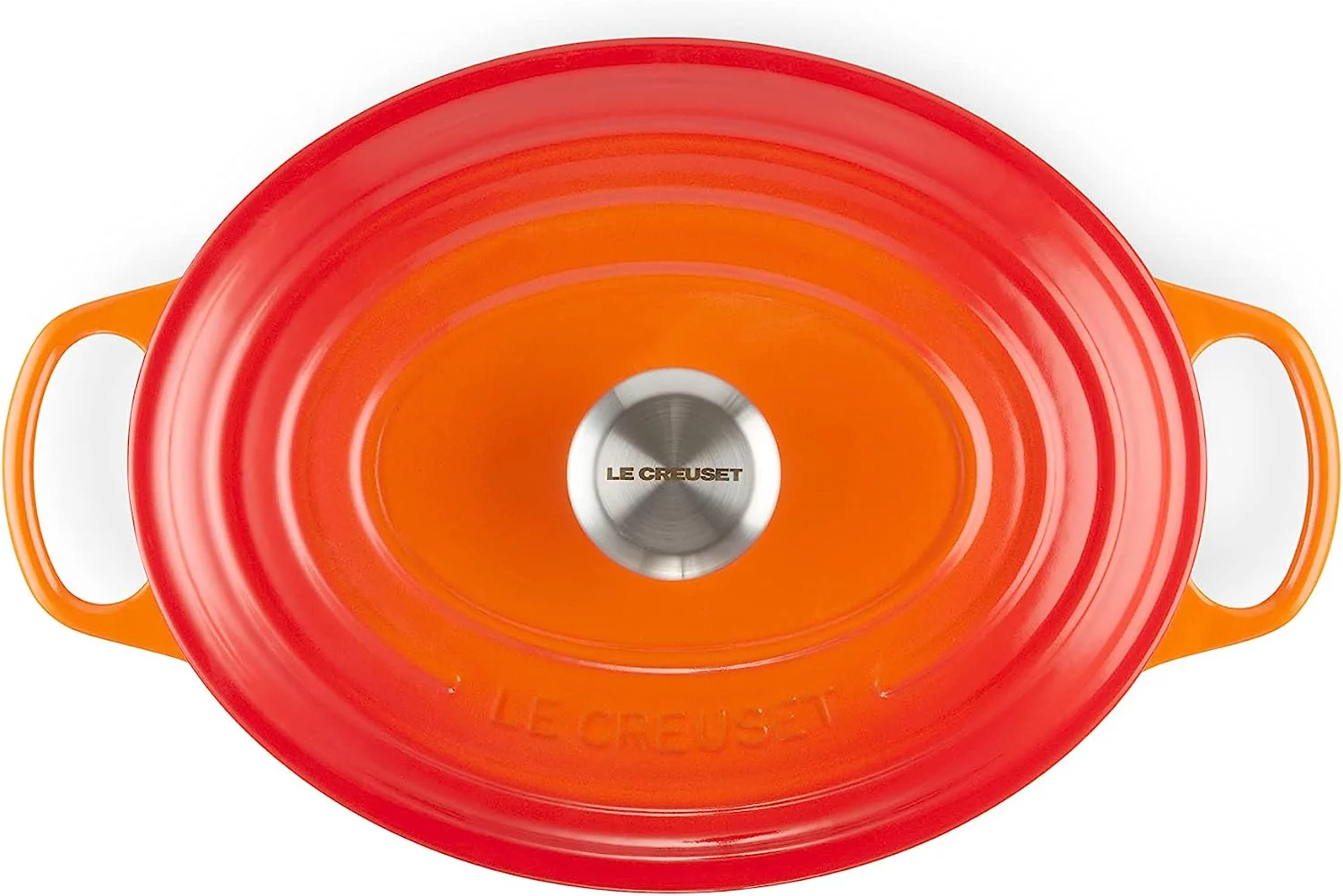 Le Creuset Signature 5 qt. Oval Dutch Oven in Flame