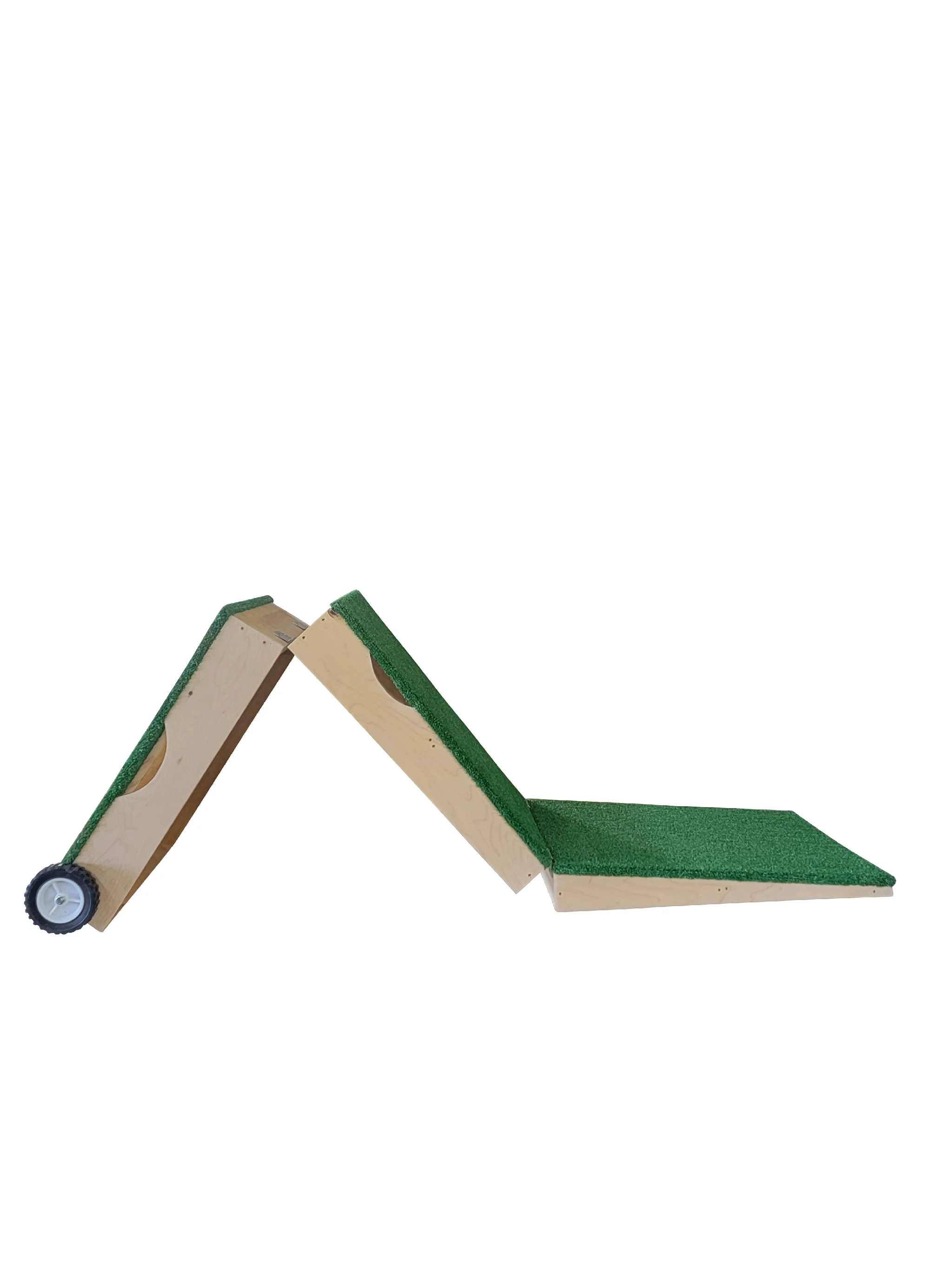 8 Inch Portable Youth Baseball Pitching Mound with Wheel Kit (Accordion Series)
