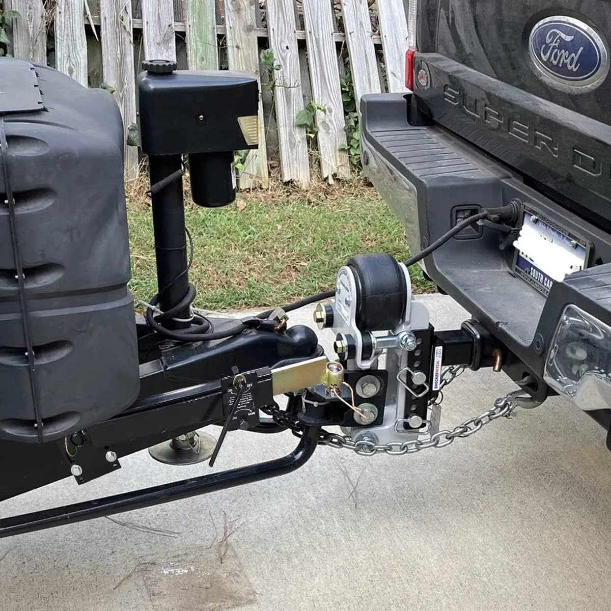 Shocker Air Equalizer & Sway Control Kit for Weight Distribution Hitch - 12,000 lbs, Fits 2-1/2" Hitch