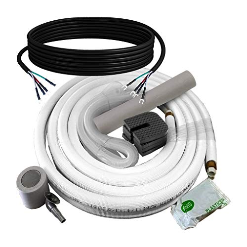 Pioneer Diamante Series Ductless Mini-Split Air Conditioner Heat Pump Full Set with 16 Ft. Kit