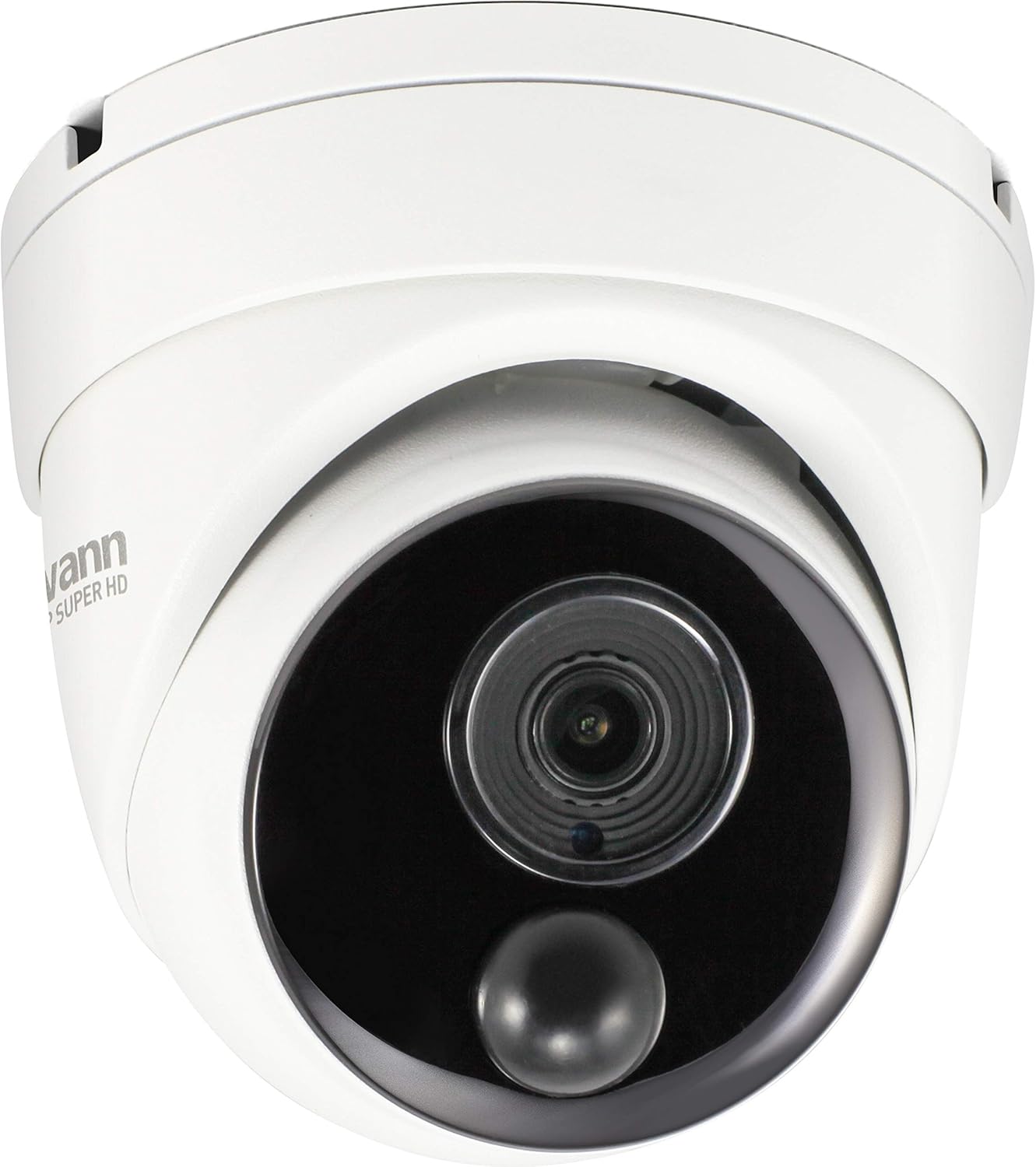 Swann Wired PIR Dome Security Camera, Ultra 4K HD Surveillance Cam with Face Recognition, Night Vision, Indoor/Outdoor, Thermal, Heat & Motion Sensing, Add to NVR with PoE, SWNHD-888MSD