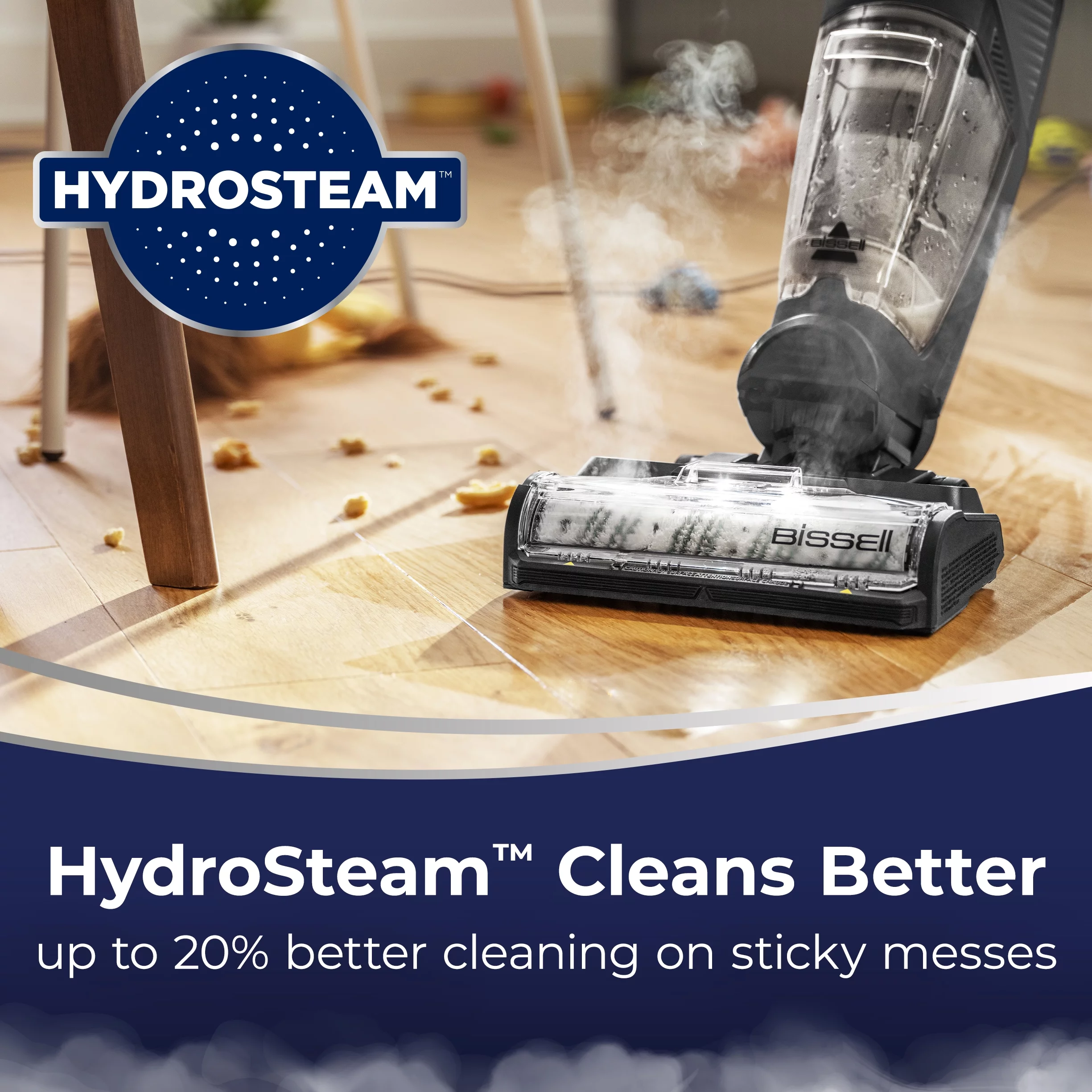 BISSELL CrossWave HydroSteam, Wet-Dry Vacuum, 3513