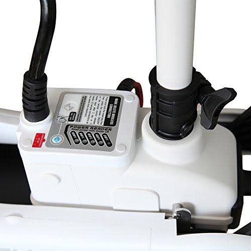 Haswing Cayman 12V 55lbs Electric Trolling Motor Bow Mounted Trolling Motor and Foot Control/ Foot Pedal