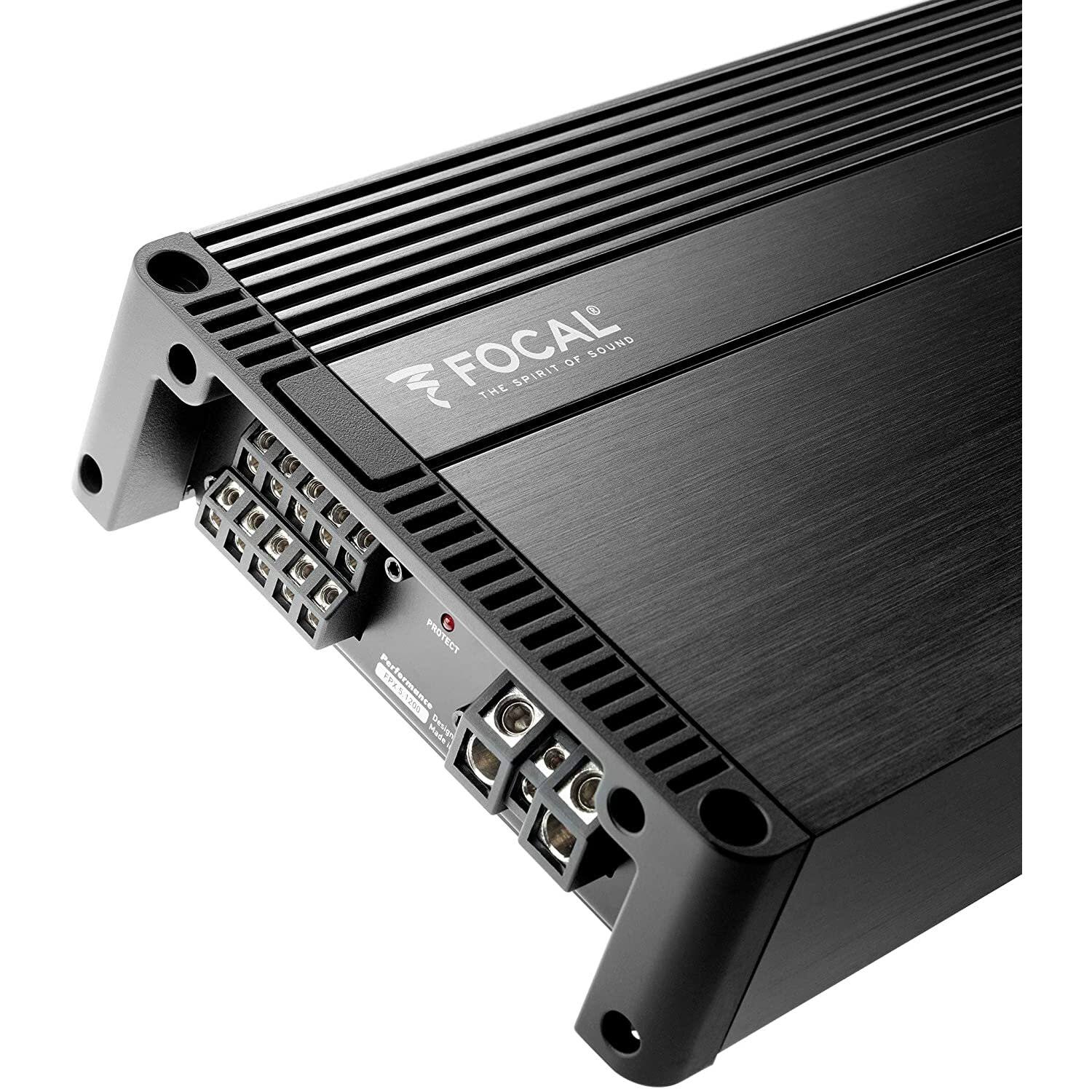 Focal FPX 5.1200 Class D 5-Channel Car Amplifier - 1200W