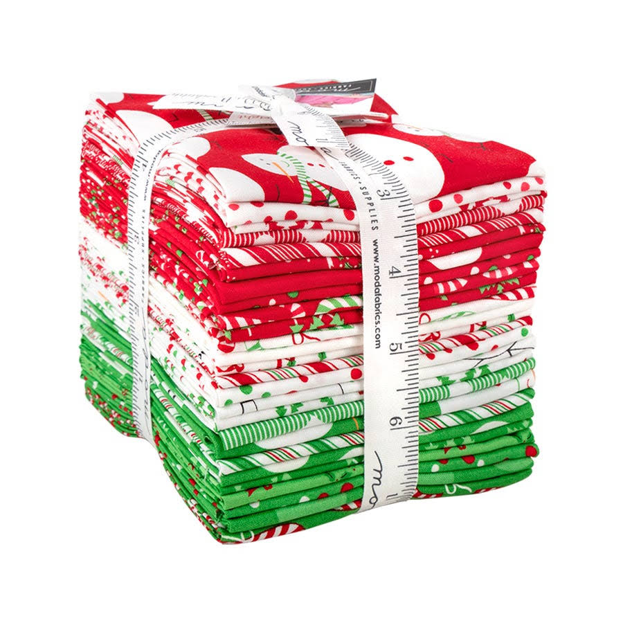 Moda Fabrics Merry and Bright Fat Quarter Bundle