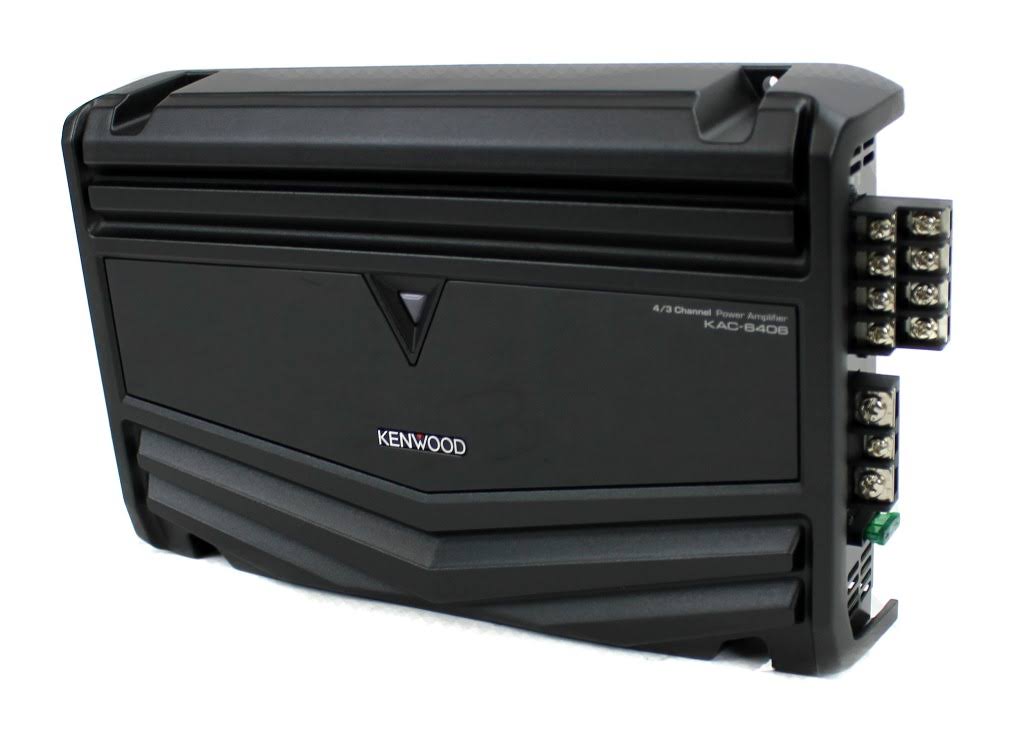 Kenwood KAC 6406 Class AB 4-Channel Car Amplifier