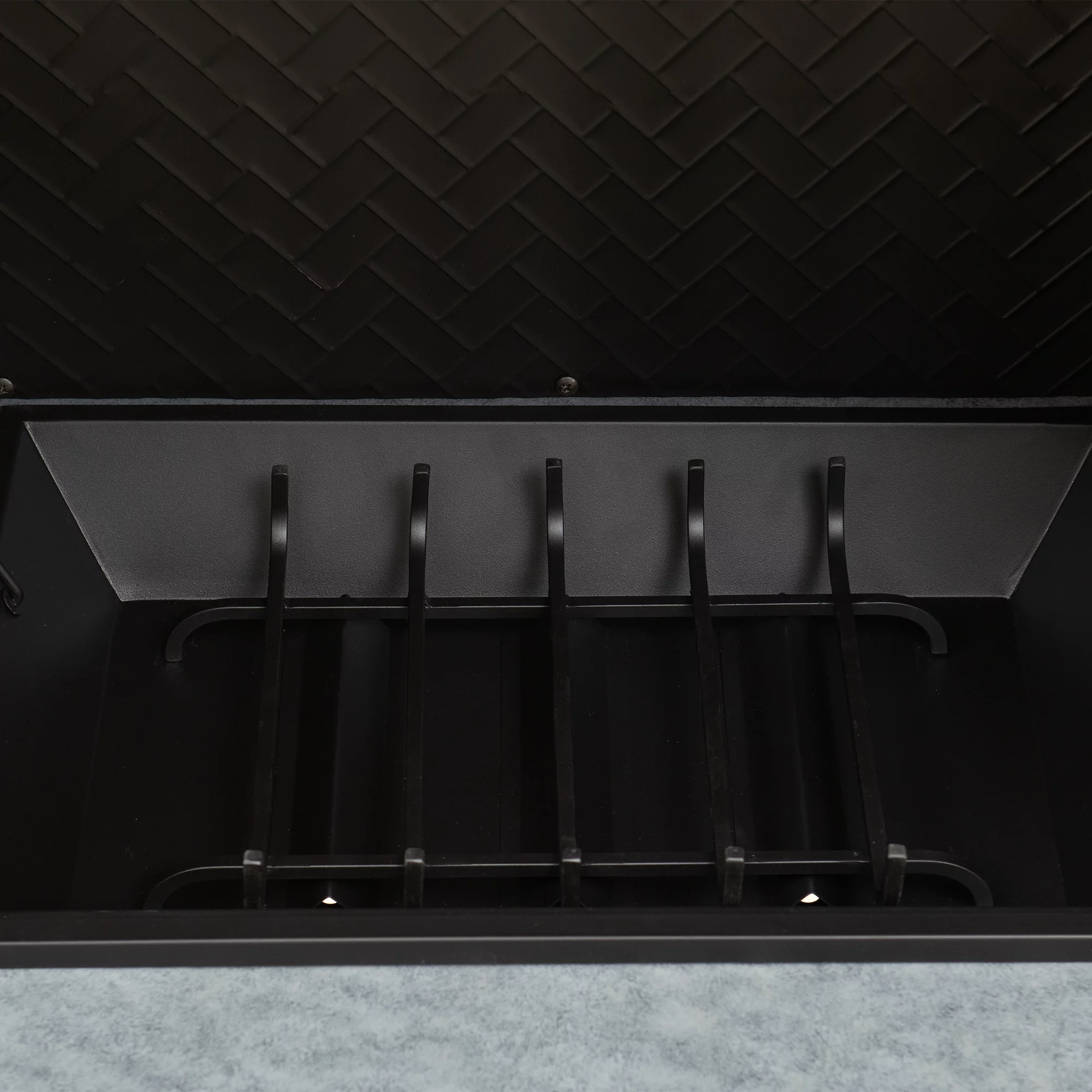 Sunjoy Wood Burning Fireplace – Matte Black Outdoor Steel Fireplace with Chimney, Log Holders, Fireplace Tool, and PVC Cover