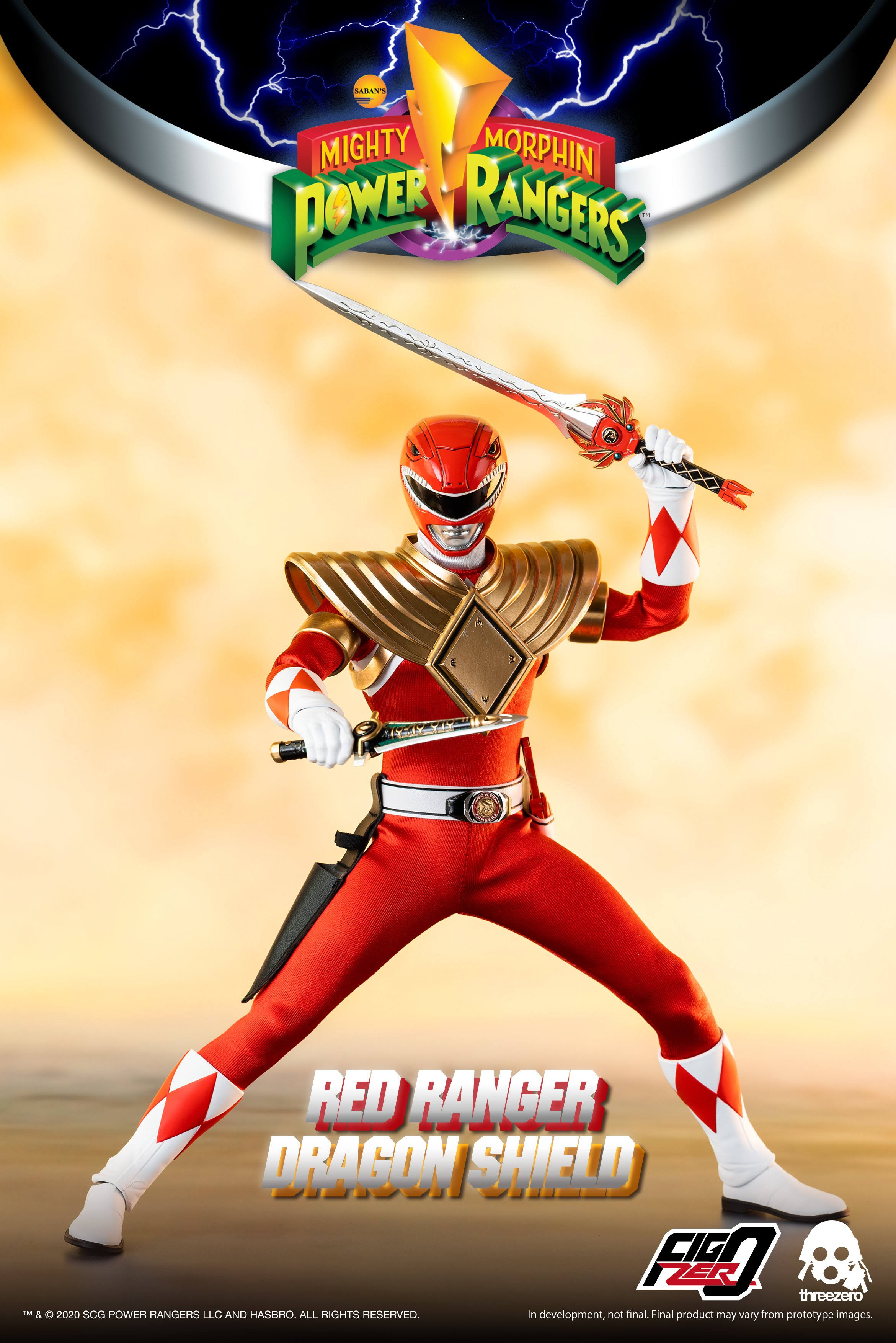 Power Rangers Dragon Shield Red Ranger PX 1/6 Scale Figure