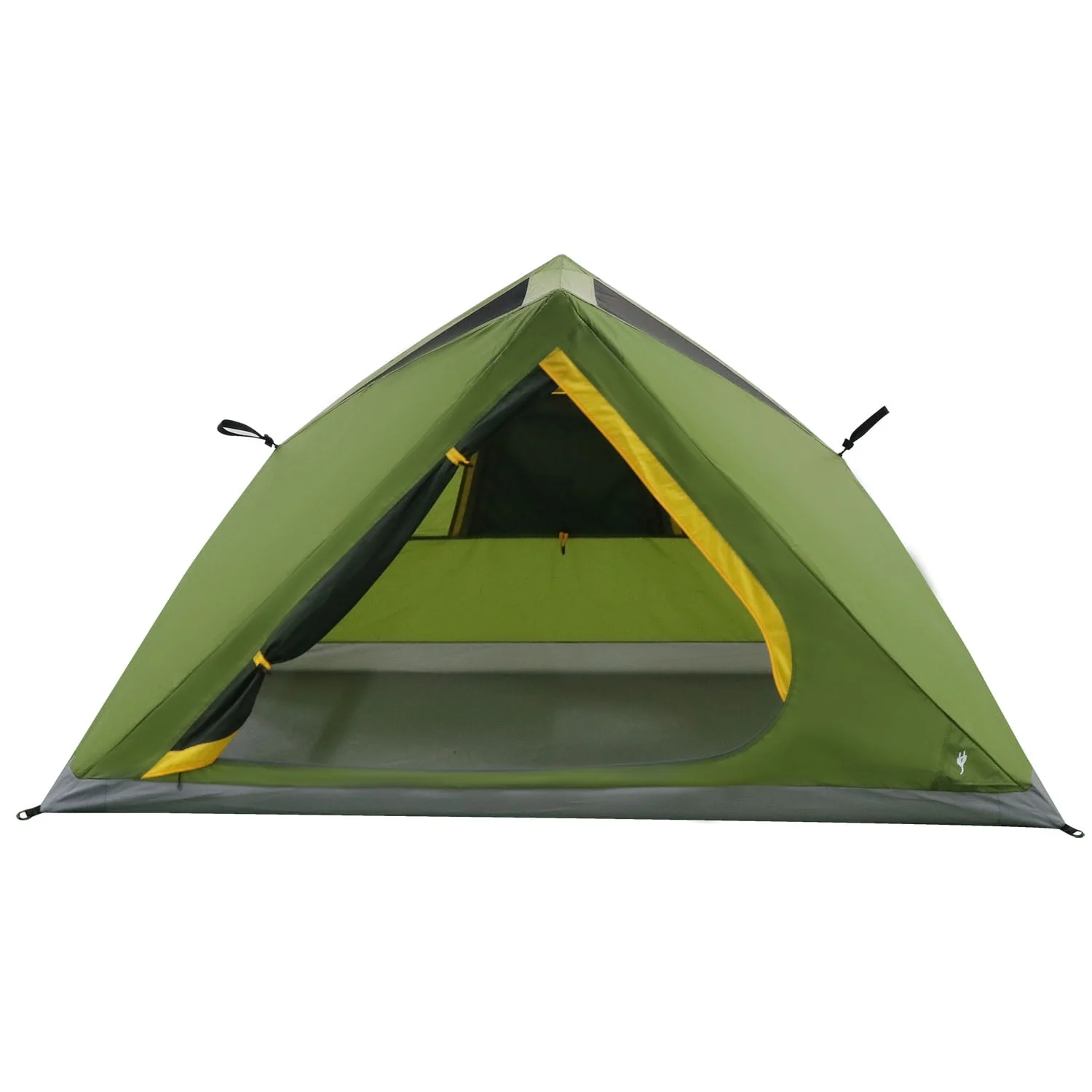 Ozark Trail 2-Person Pop up Instant Hub Tent, Green, Dimensions: 57.48x88.58x51.18, 7.5 lbs.