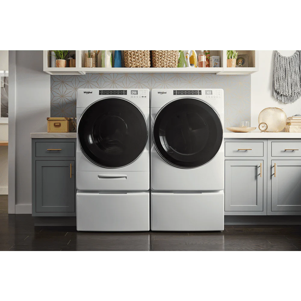 Whirlpool Wfw8620h 27 Wide 5 Cu Ft. Electric Front Loading Washer - White
