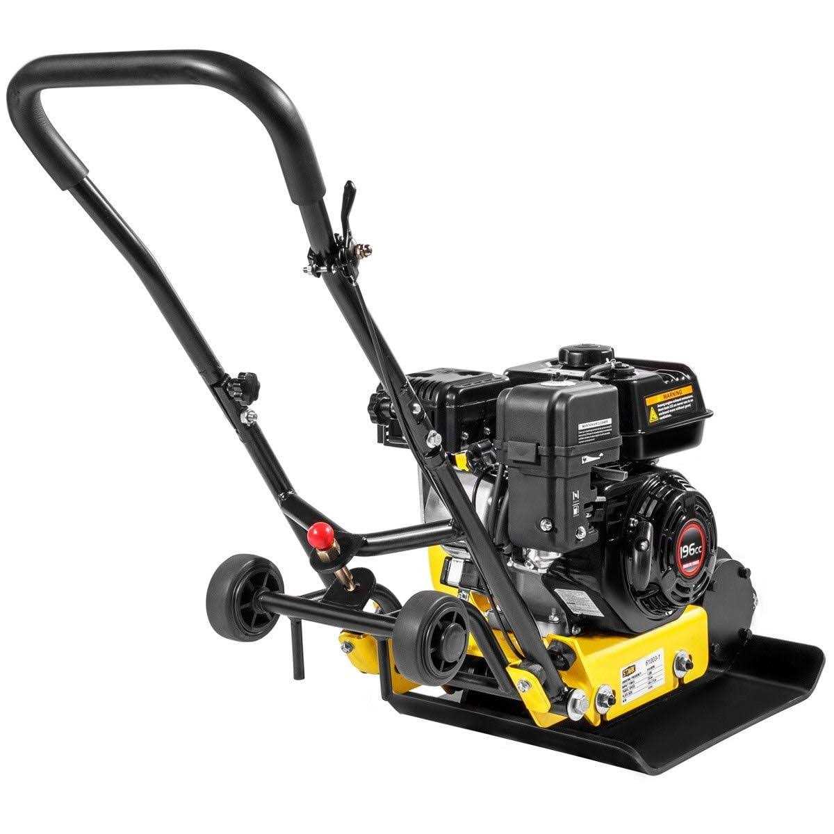 Stark USA KIT61003 Walk Behind Soil Dirt Vibratory Plate Compactor Rammer 196cc 7.0HP - Shop Hardware Tools Online Store