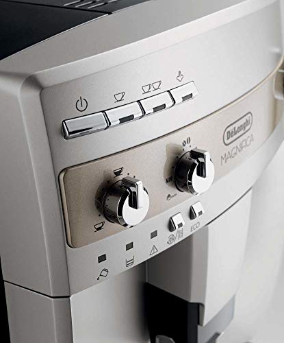 De'Longhi Magnifica Evo Automatic Espresso & Coffee Machine with Auto Milk Frother, Built-in Grinder & Auto-Clean Function - For Latte, Cappuccino, Americano, Iced Coffee, ECAM29084SB , Silver