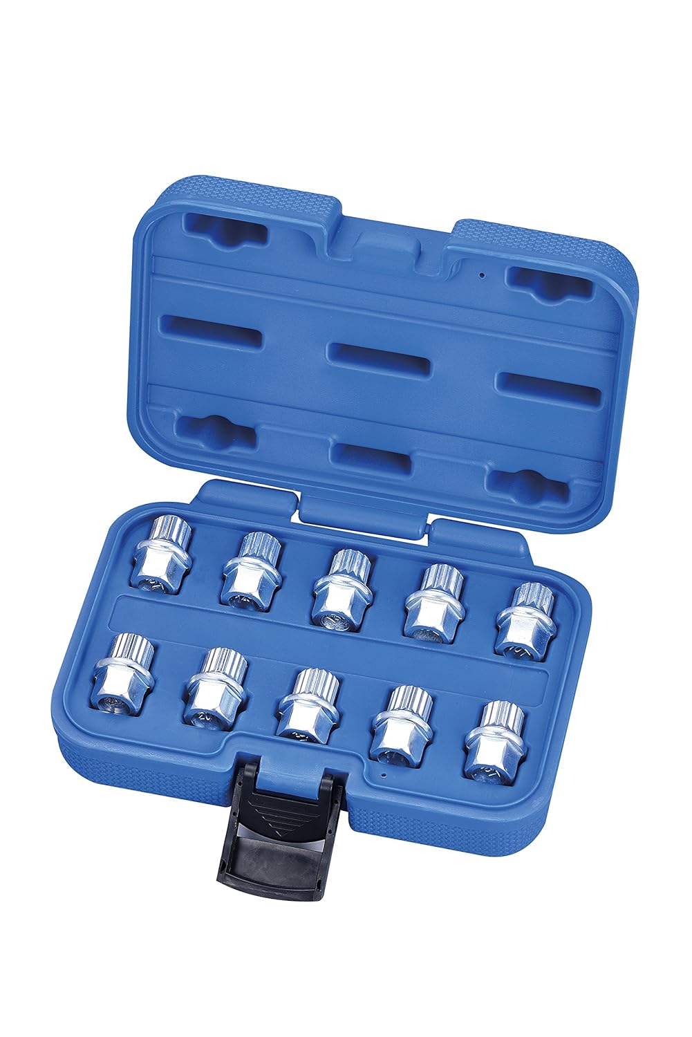Kauplus 10PCS Lug Nuts, Wheel Lock Key- Anti Theft Wheel Lock Key Set for Cars Wheel Tire Nut Screw Removal