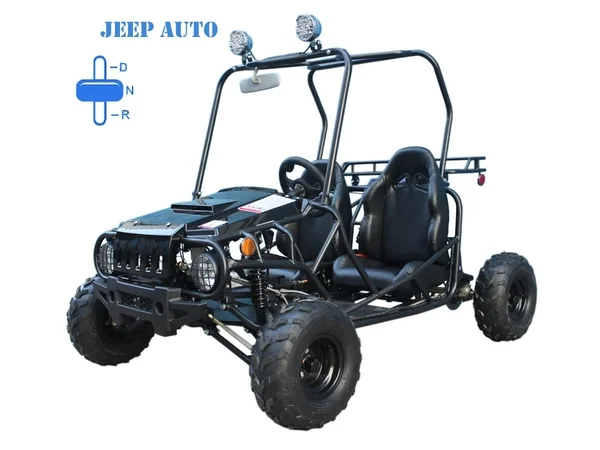 Taotao model Jeep Auto 110cc Go-kart Jeep Style, Air Cooled, 4-Stroke, 1-Cylinder, Automatic With Reverse - Curated Treasures Market