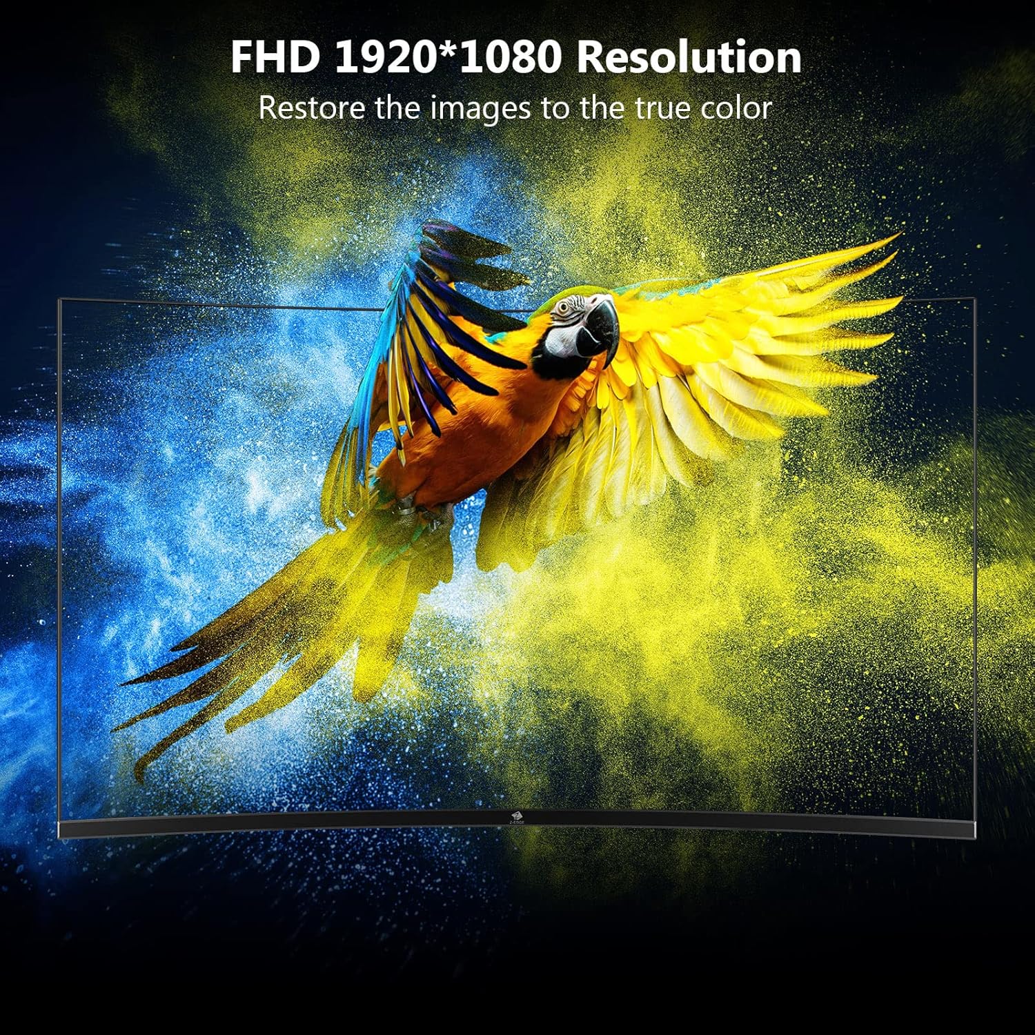 Z-Edge 24-inch Curved Gaming Monitor 180Hz Refresh Rate, 1ms MPRT, FHD 1080 Gaming Monitor, R1650 Curved, UG24 AMD Freesync Premium Display