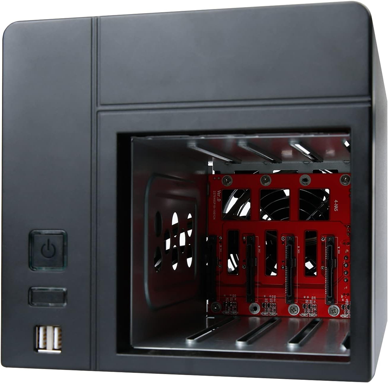 New Ultra Silence NAS 4-Bay K3 Chassis, Cable Management System, PC Gaming Computer Case
