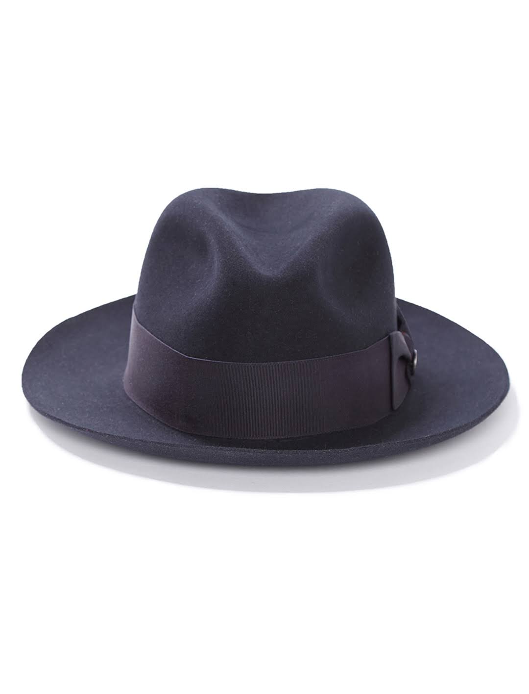 Stetson Temple - Fedora Hat TFTMPL Navy - 7 5/8 Fur Felt