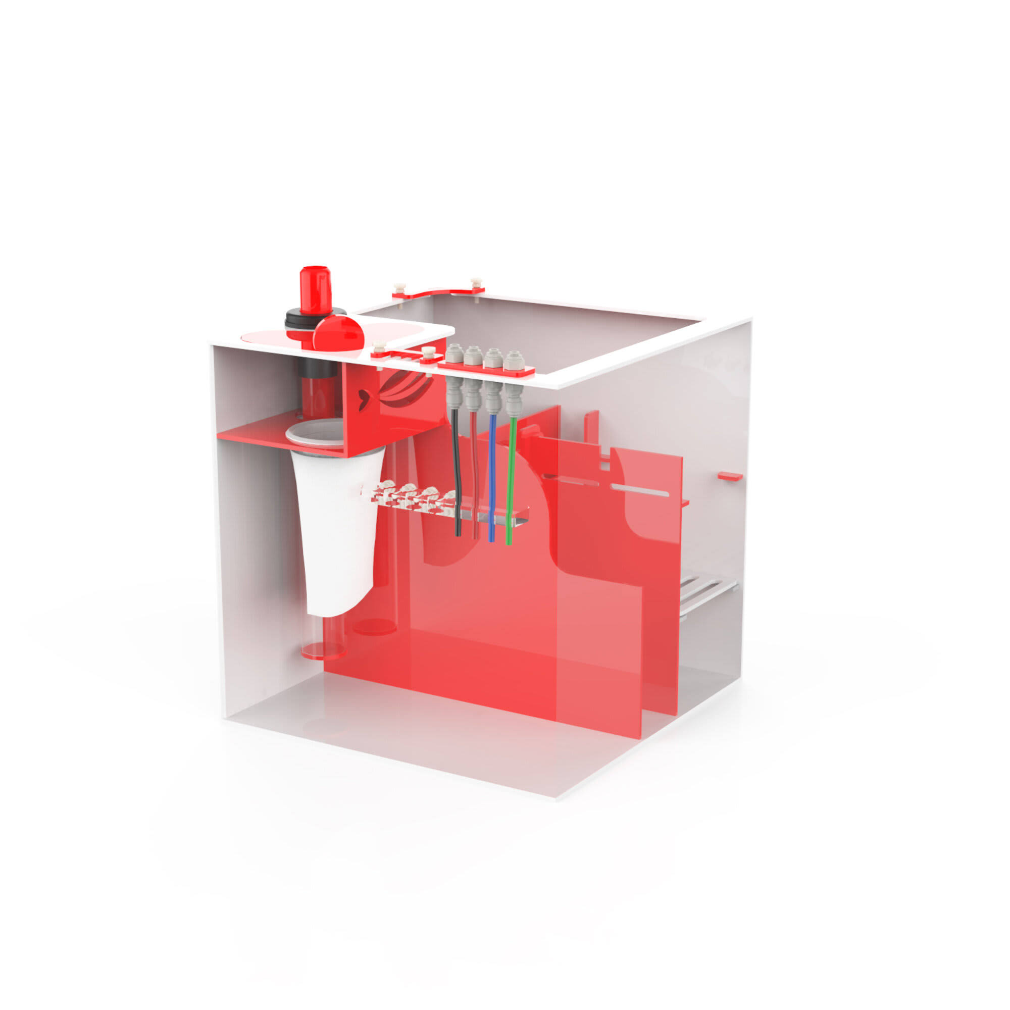 Pro Clear Aquatic Systems Red Flex 4-in-1 Sump - 100