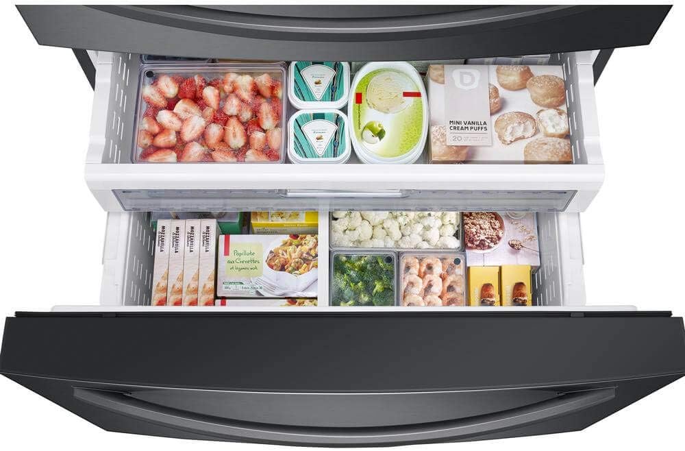 Samsung RF28R7351SG 27.8 Cu. Ft. Black Stainless 4-Door French Door Refrigerator