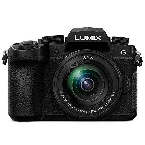 Panasonic LUMIX G95D 20.3 Megapixel Mirrorless Camera, 12-60mm F3.5-5.6 Micro Four Thirds Lens, 5-Axis Dual I.S. 2, 4K 24p 30p Video, Pre-Installed V-Log L, 3” OLED Touchscreen - DC-G95DMK(Black)