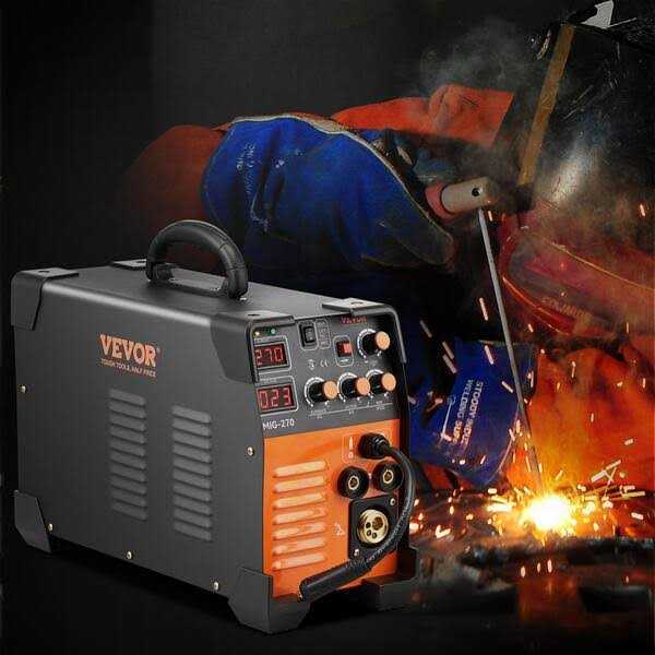 VEVOR MIG Welder Welding Machine 270A MIG MMA TIG 3 In 1 Welder Combo 110V/220V - Shop Hardware Tools Online Store