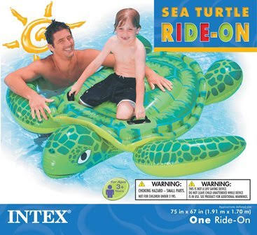 Intex Sea Turtle Ride on