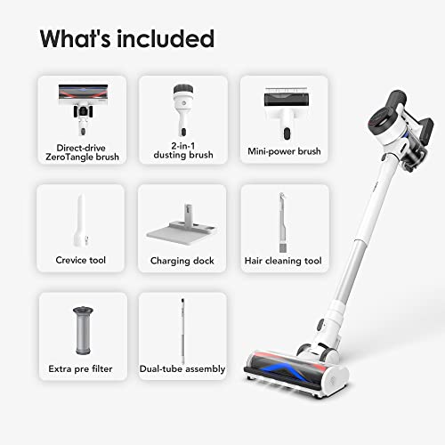 Tineco Pure One S11 Cordless Vacuum Hard Floor, Hardwoods, Laminate, Multi Surface Disk Battery Powered