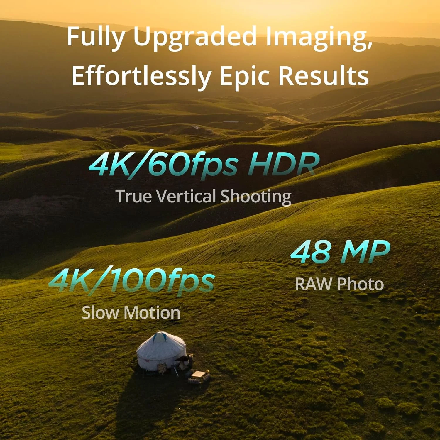 DJI Mini 4 Pro Folding Drone with RC 2 Remote (With Screen) Fly More Combo, 4K HDR Video Camera, Under 249g, 3 Batteries Bundle with Deco Gear Custom Hard Case + Wide Angle Lens & Accessories