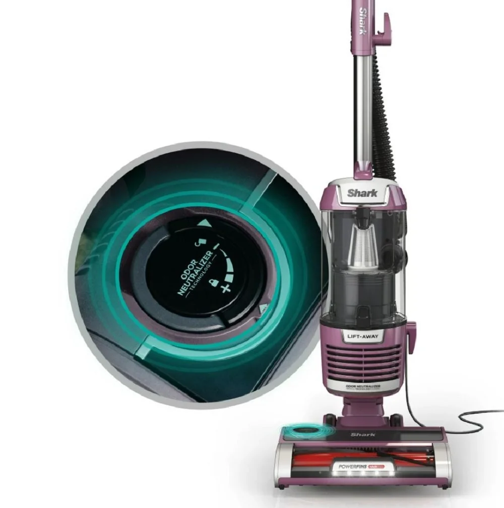 Open Box Shark ZD550 Lift-Away Upright Vacuum with PowerFins HairPro & Odor Neutralizer Technology, Anti-Allergen Seal & HEPA Filter