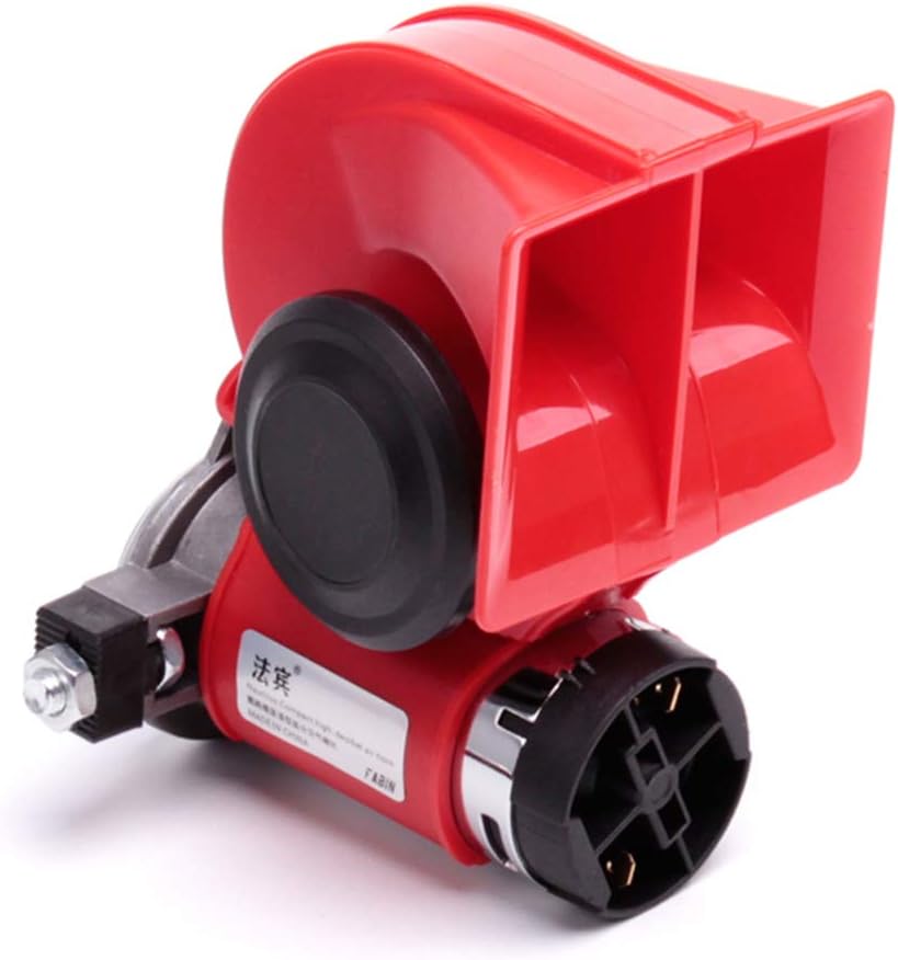 FARBIN Train Horn for Truck 12v 150db Loud Car Horn Snail Air Horn with Relay Harness for Any Vehicles(12V, black horn)