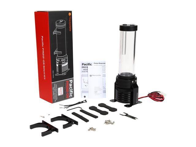 Thermaltake CL-W083-PL00BL-A Pacific PR22-D5 W Silent Kit Reservoir Pump Combo