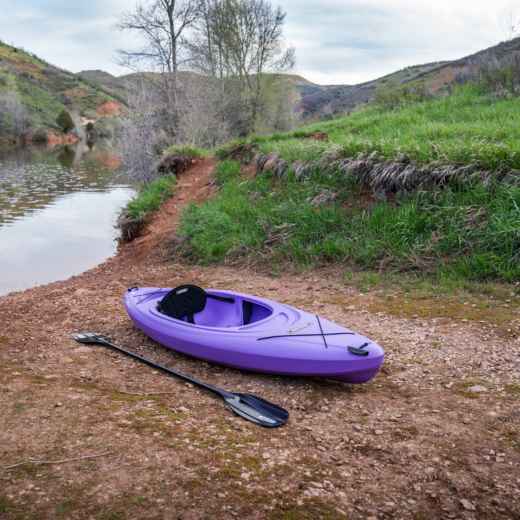 Lifetime Pacer 8 ft Sit-Inside Kayak, Lavender (91119)