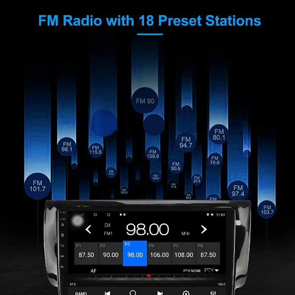 for 2013-2017 Nissan Sentra Radio,Android 10.1 Car Radio Stereo Navigation Bluetooth Touch Screen Car Multimedia Radio Support Mirror Link Play