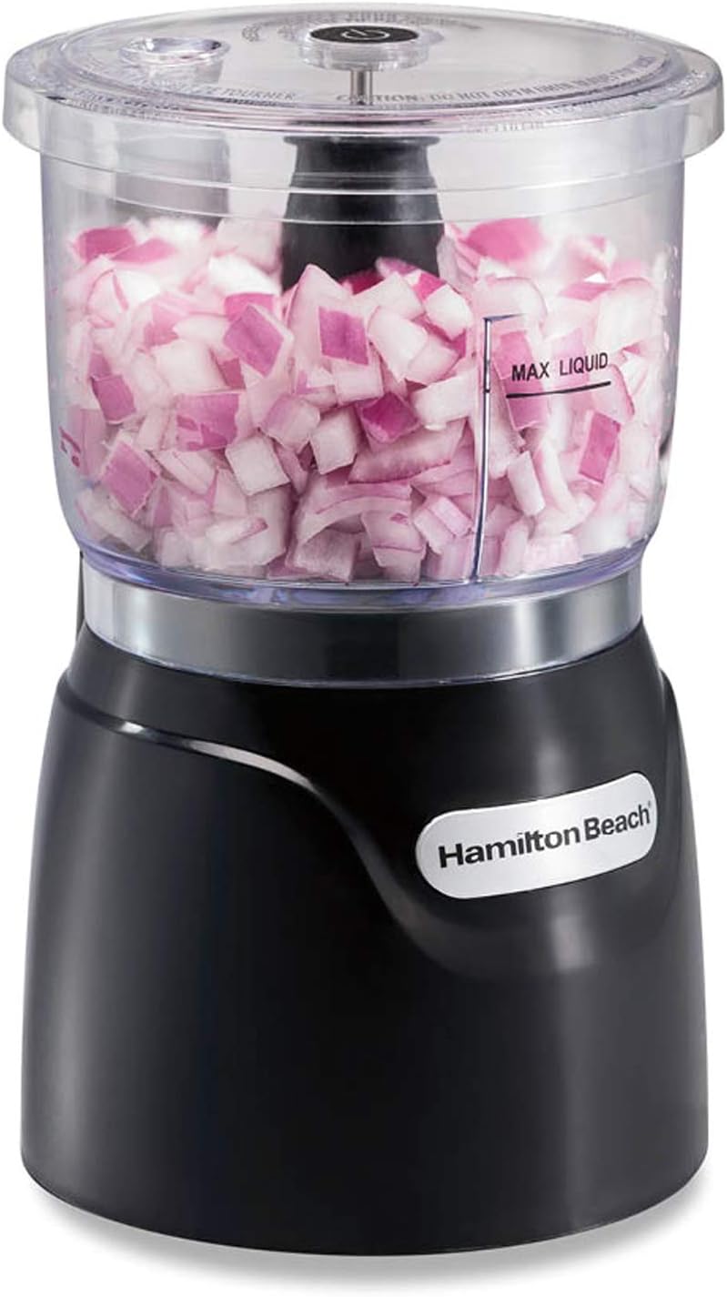Hamilton Beach 12-in-1 8 Quart Electric Pressure Cooker Bundle with 3-Cup Food Chopper