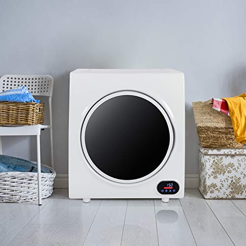 Electric Portable Clothes Dryer, Laundry Dryer with Stainless Steel Tub