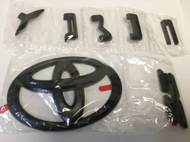 2019 2020 Toyota Camry Exterior Emblem Blackout Overlay SE PT948-03191-02
