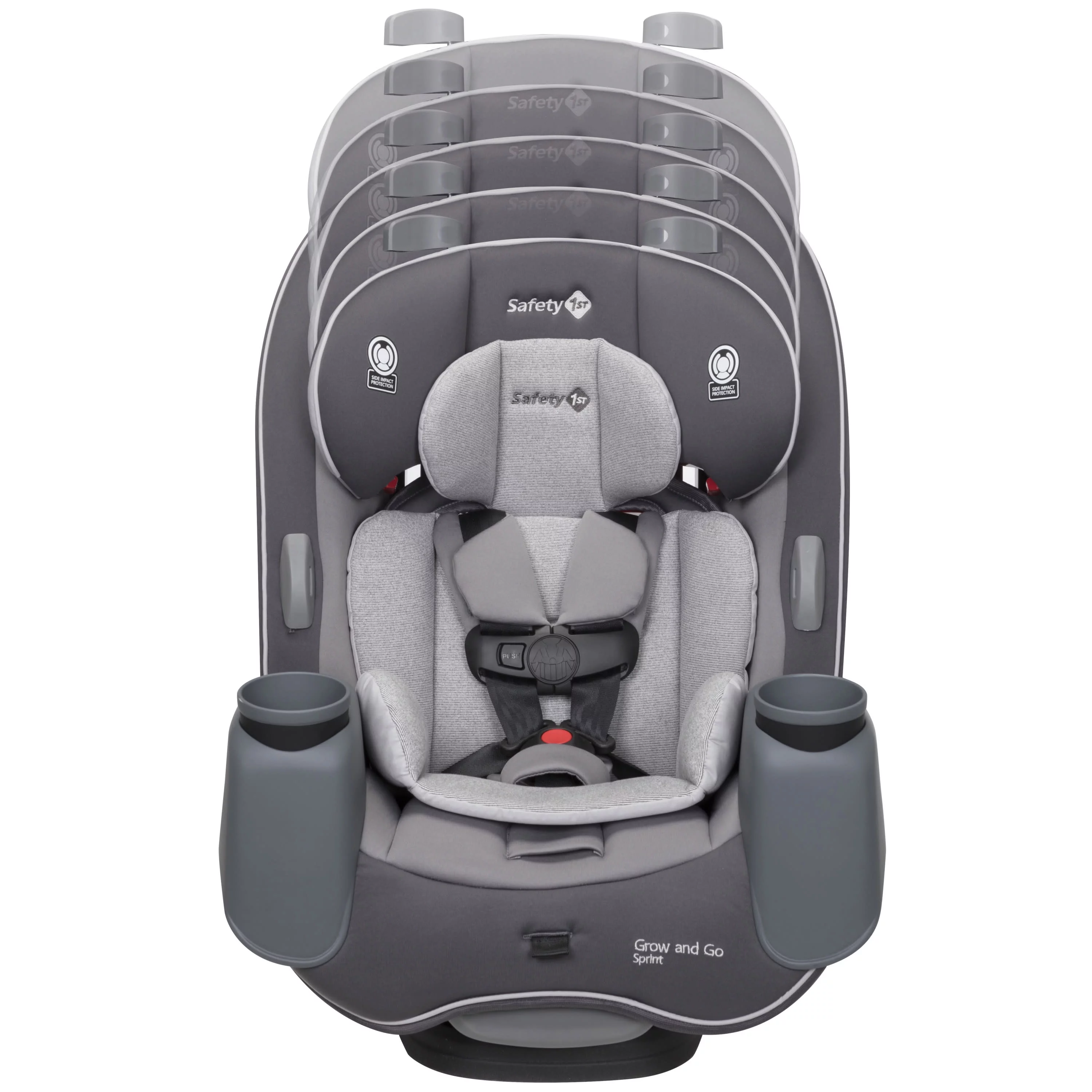 Safety 1st Grow and Go Sprint All-in-1 Convertible Car Seat, Silver Lake