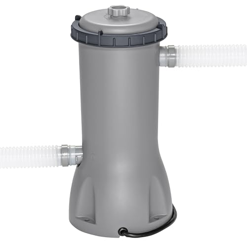 Bestway: Steel Pro MAX - Splashview Round Swimming Pool Set - 14' x 42", Above Ground, Tritech Construction, Filter Pump, Ladder, Cover, ClickConnect